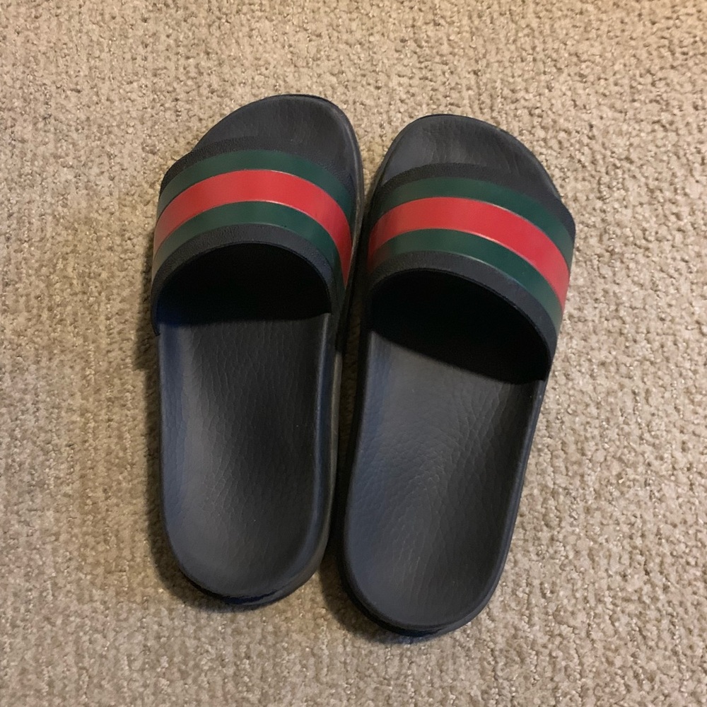 Gucci slides. Web slide sandal